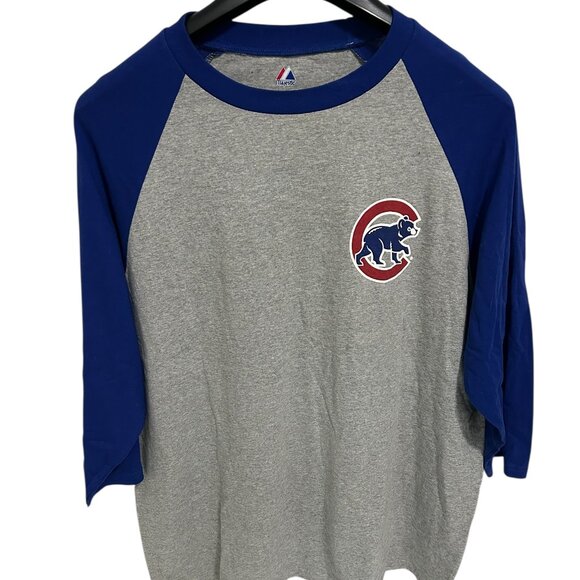 Derrek Lee Chicago Cubs Baseball 3/4 Sleeve Jersey Size XXL Majestic - Picture 1 of 6